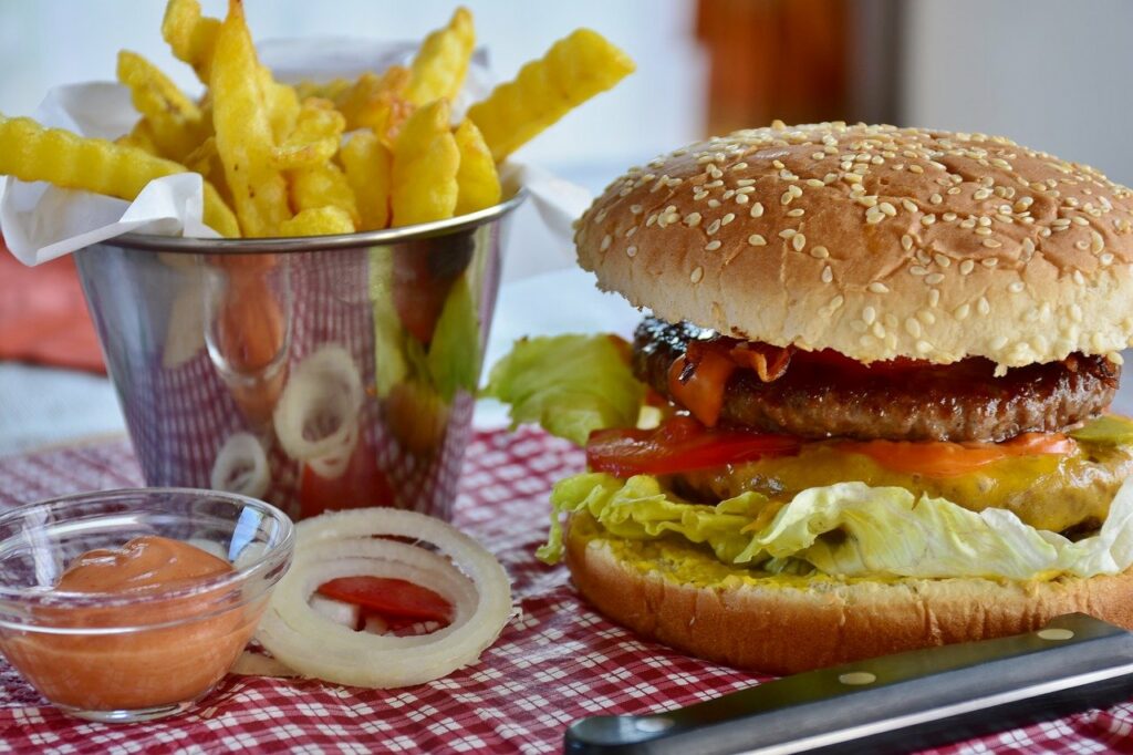 Junk food et Ketchup